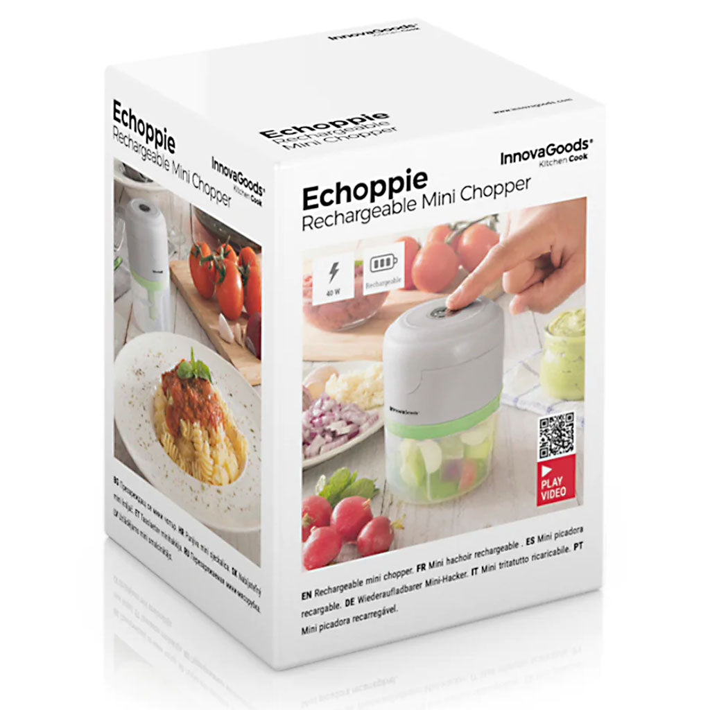 Mini picador de alimentos a batería