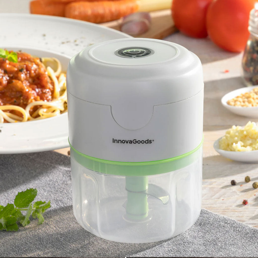 Mini picador de alimentos a batería