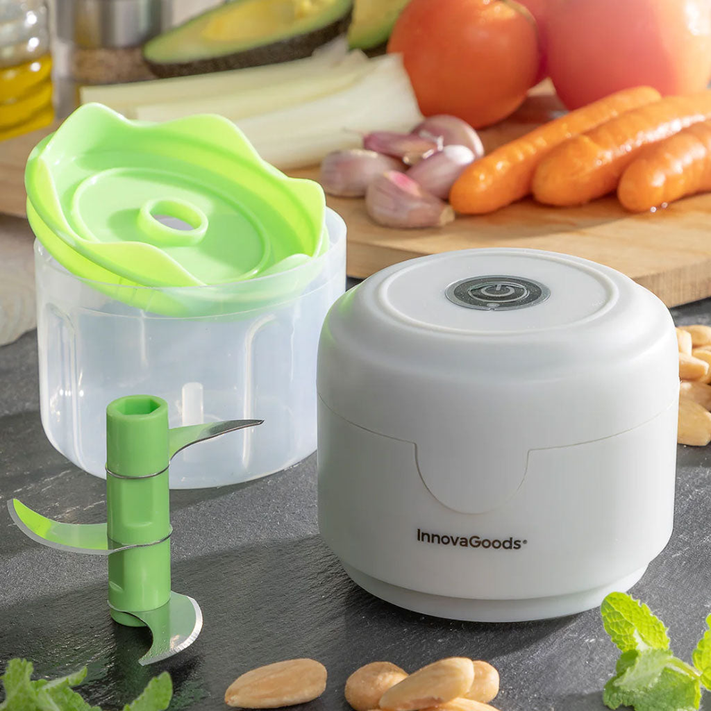 Mini picador de alimentos a batería