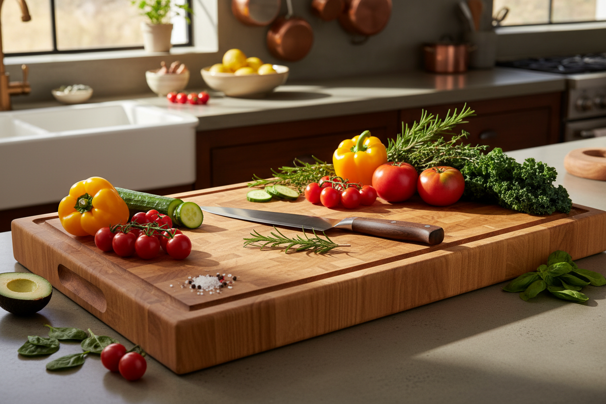 Mantenimiento y cuidado de tablas de cortar de madera 🪵