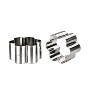 ARO DE EMPLATAR FLOR INOX