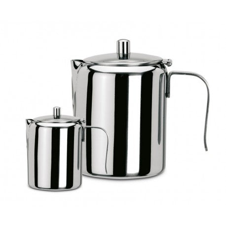 CAFETERA CON TAPA INOX 18/10