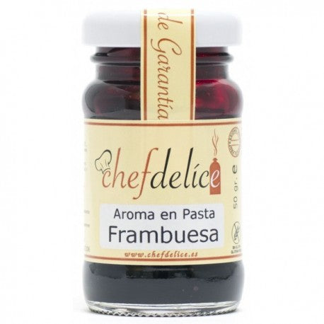 AROMA DE FRAMBUESA EN PASTA 50GR CHEF DELICE