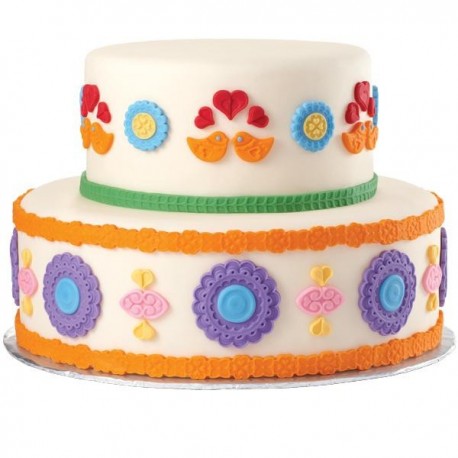 MOLDE SILICONA WILTON POPULAR