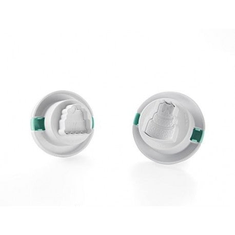 SET 2 CORTADORES CON EXPULSOR TARTA