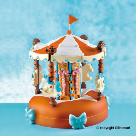 SET 4 PIEZAS CARRUSEL