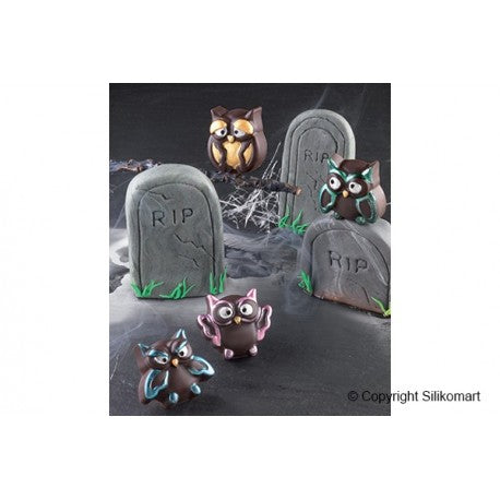 MOLDE PARA BOMBONES BUHOS