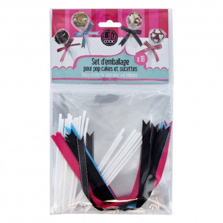 SET EMBALAJE CAKE POP / PIRULETAS