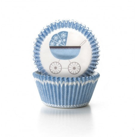 SET 100 CÁPSULAS CUPCAKES BEBÉ