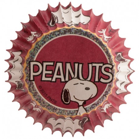 SET 50 CÁPSULAS CUPCAKES SNOOPY