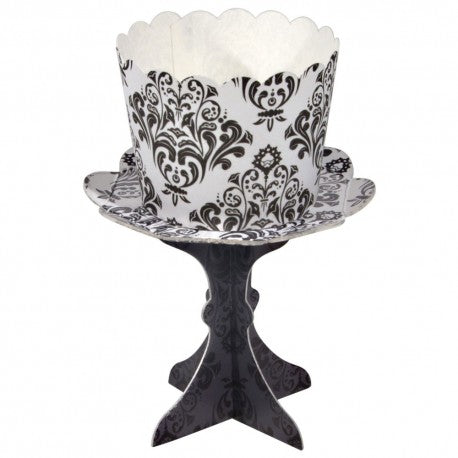 SET 6 MOLDES MUFFIN CON SOPORTE