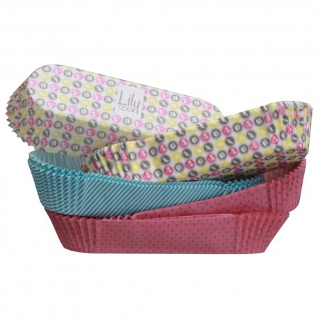 SET 50 MOLDES DE PAPEL ECLAIRS