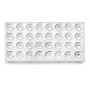 MOLDE PARA BOMBONES PROFESIONAL SEMICIRCULAR