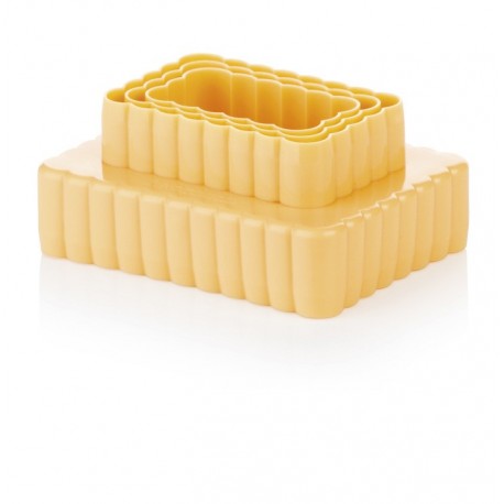 CORTAPASTAS DOBLE RECTANGULAR GALLETA 6 TAMAÑOS