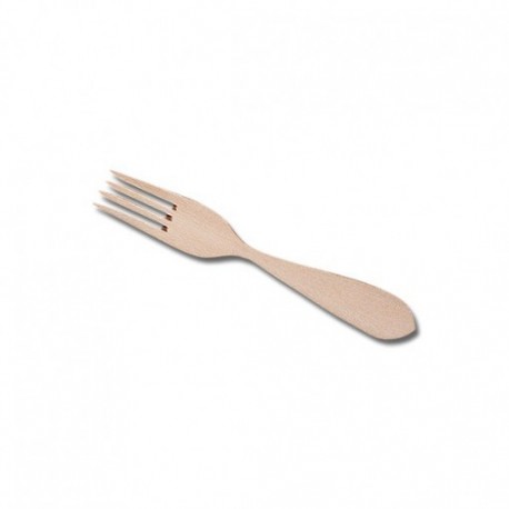 TENEDOR DE MADERA DE 22 CM