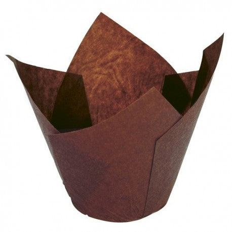 24 CAPSULAS PARA MUFFIN MARRONES ARTYNNOVA