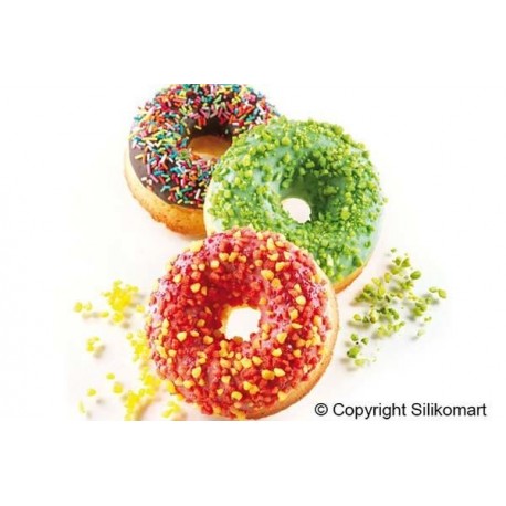 MOLDE DE SILICONA DONUTS  SILIKOMART