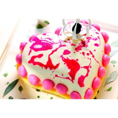 MOLDE LOVE LETS CELEBRATE UNIFLEX SFT211 CORAZON