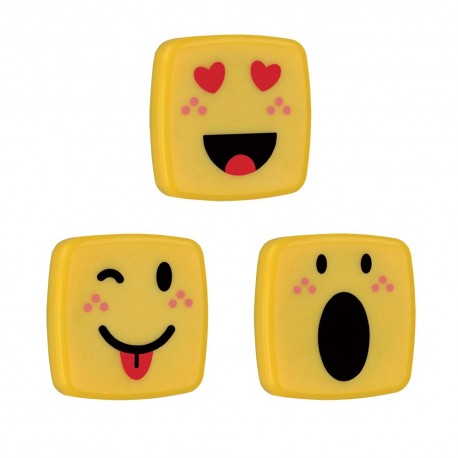 SET 3 IMANES PARA NEVERA EMOJI - LIKE