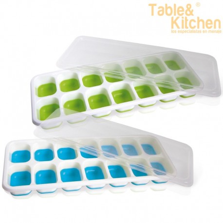 MOLDE PARA 14 HIELOS BASE SILICONA