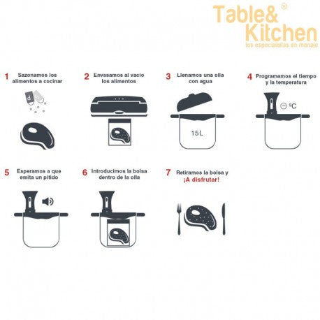 COCEDOR A BAJA TEMPERATURA PORTATIL NEGRO