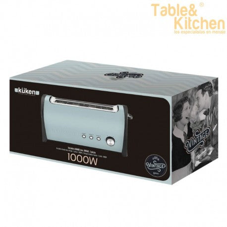 TOSTADORA GRANDE 1000W KUKEN SERIE VINTAGE