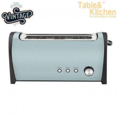 TOSTADORA GRANDE 1000W KUKEN SERIE VINTAGE
