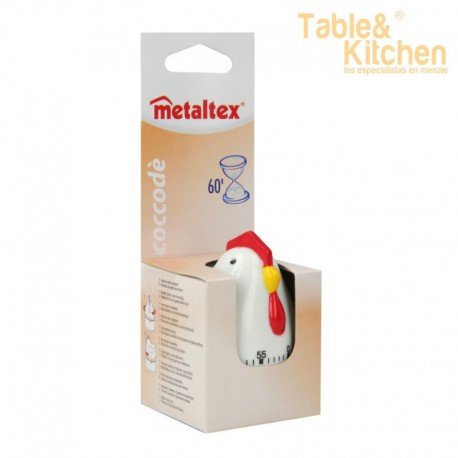 MINUTERO DE COCINA FORMA GALLINA