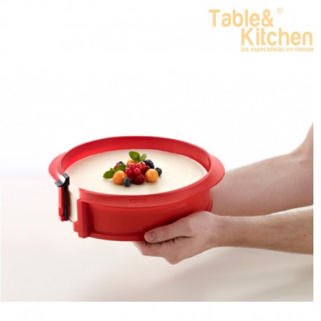 MOLDE SPRINGFORM DUO 23CM ROJO