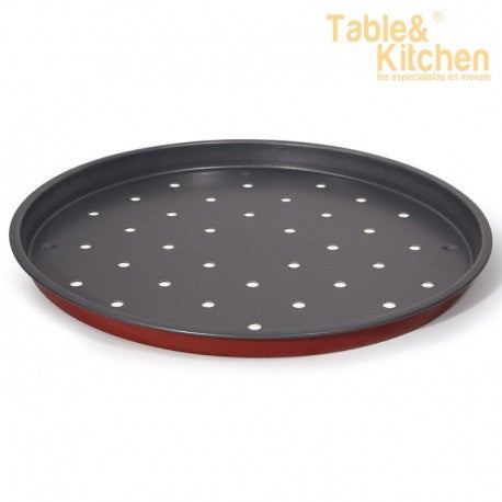 MOLDE PIZZA RIOJA PERFORADO 31X2CM IMF