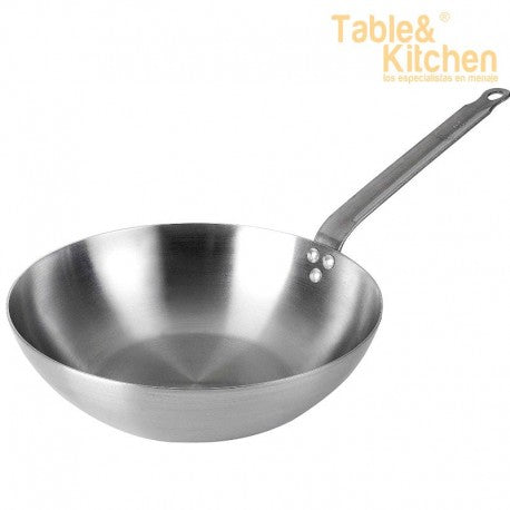 WOK FERRUM HIERRO NATURAL 28CM LACOR