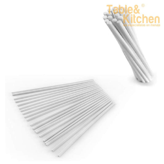 100 PALOS PARA CAKE POPS 10CM