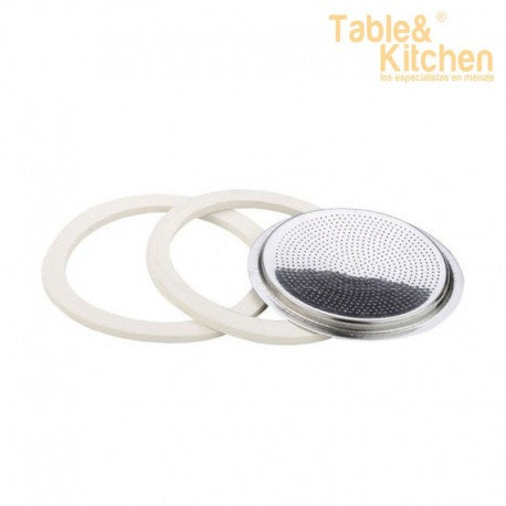 SET 2 JUNTAS + FILTRO CAFETERA ISABELLA 10 TAZAS