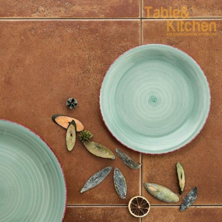 PLATO POSTRE 19 CM AQUA VITA