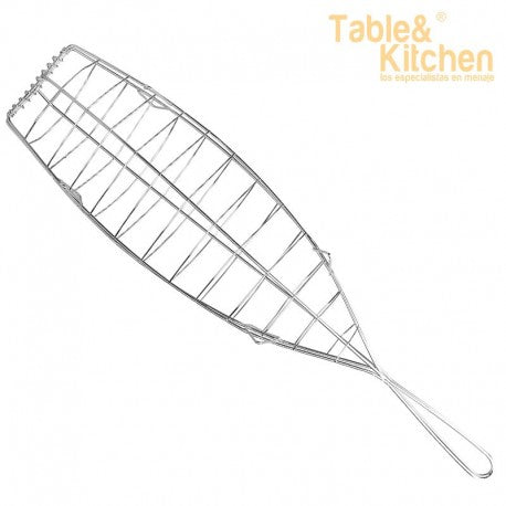 PARRILLA PESCADO NIQUELADA 45 CMS.