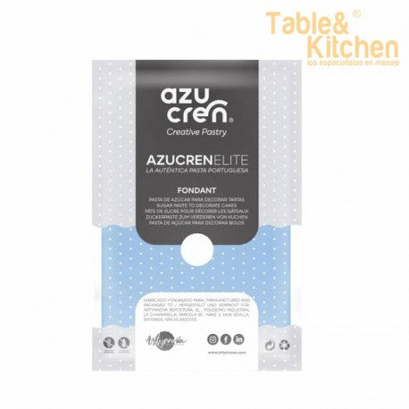 FONDANT AZUL CIELO AZUCREN ELITE 250GR