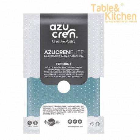 FONDANT AZUL PAVO AZUCREN ELITE 250GR