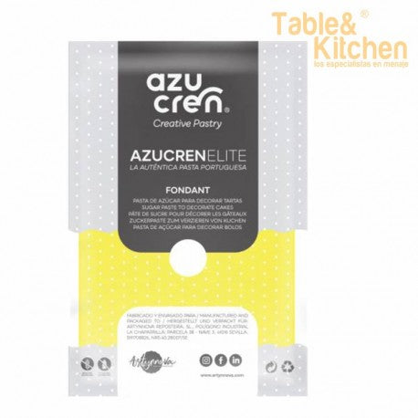 FONDANT AMARILLO AZUCREN ELITE 100GR