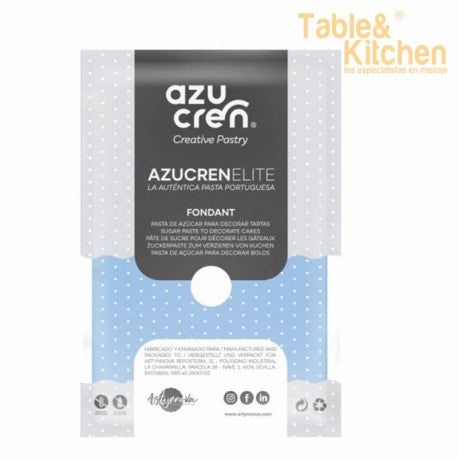 FONDANT AZUL CIELO AZUCREN ELITE 100GR