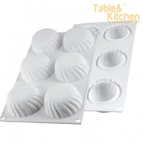 MOLDE 6 CAVIDADES SAMURAI