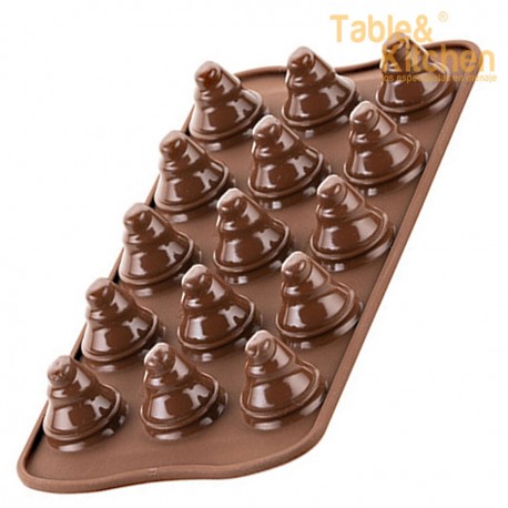 MOLDE CHOCO TREES 3D SCG054 SILIKOMART