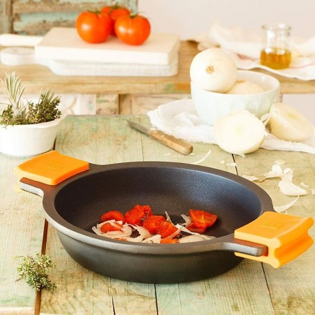 BATERIA DE COCINA 5 PZAS EFFICIENT BRA + CUCHILLO EFFICIENT