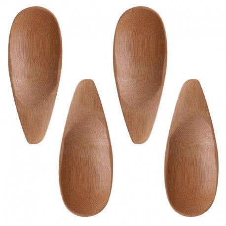 SET 4 CUCHARAS DEGUSTACION DE BAMBU