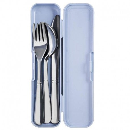 SET 3 CUBIERTOS CON ESTUCHE LUNCH AWAY