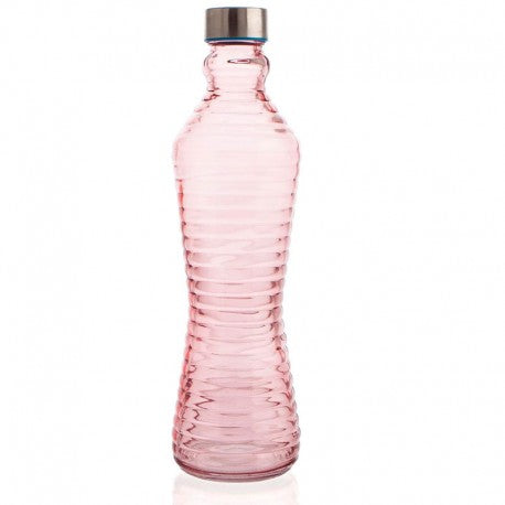 BOTELLA 1L C/T LINE ROSA QD