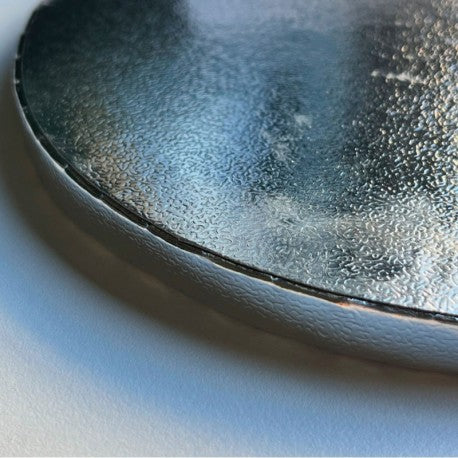 BASE REDONDA PLATA 12MM ALTURA