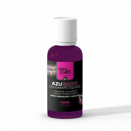 COLORANTE ROSA FUCSIA AZUFLUOR AZUCREN 50 GRAMOS