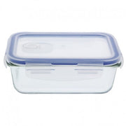 CONTENEDOR RECTANGULAR DE VIDRIO HERMÉTICO 1040ML