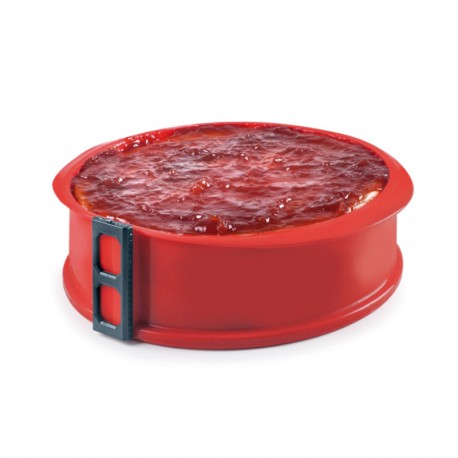 MOLDE DESMONTABLE REDONDO C/BASE CRISTAL 19CM