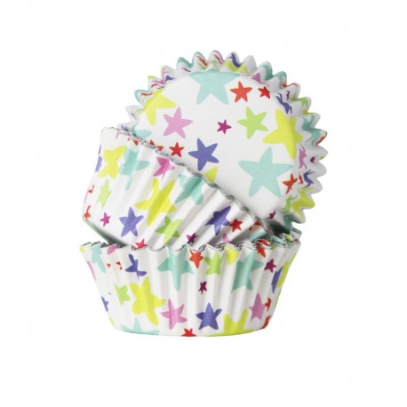 30 CAPSULAS PME FORRO ALUMINIO ESTRELLAS